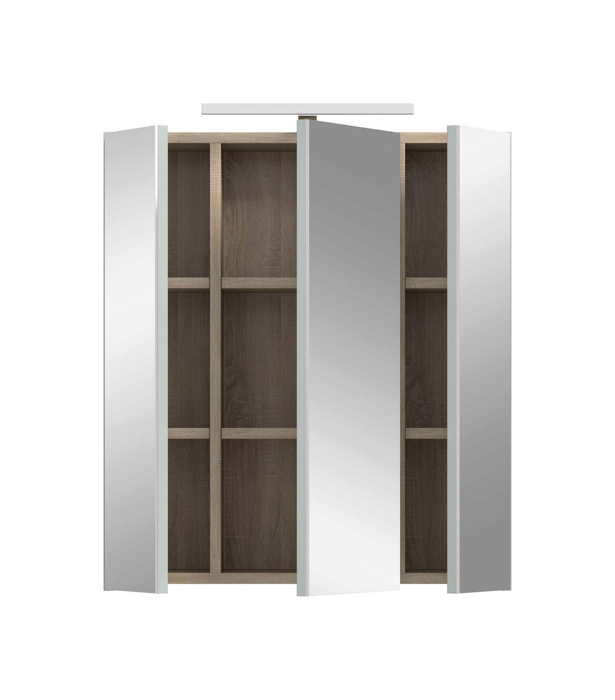 Badezimmer-Set STAR Eiche Nachbildung B/H/T: ca. 60x68x19 cm STAR - Eiche (60,00/68,00/19,00cm) - xonox.home