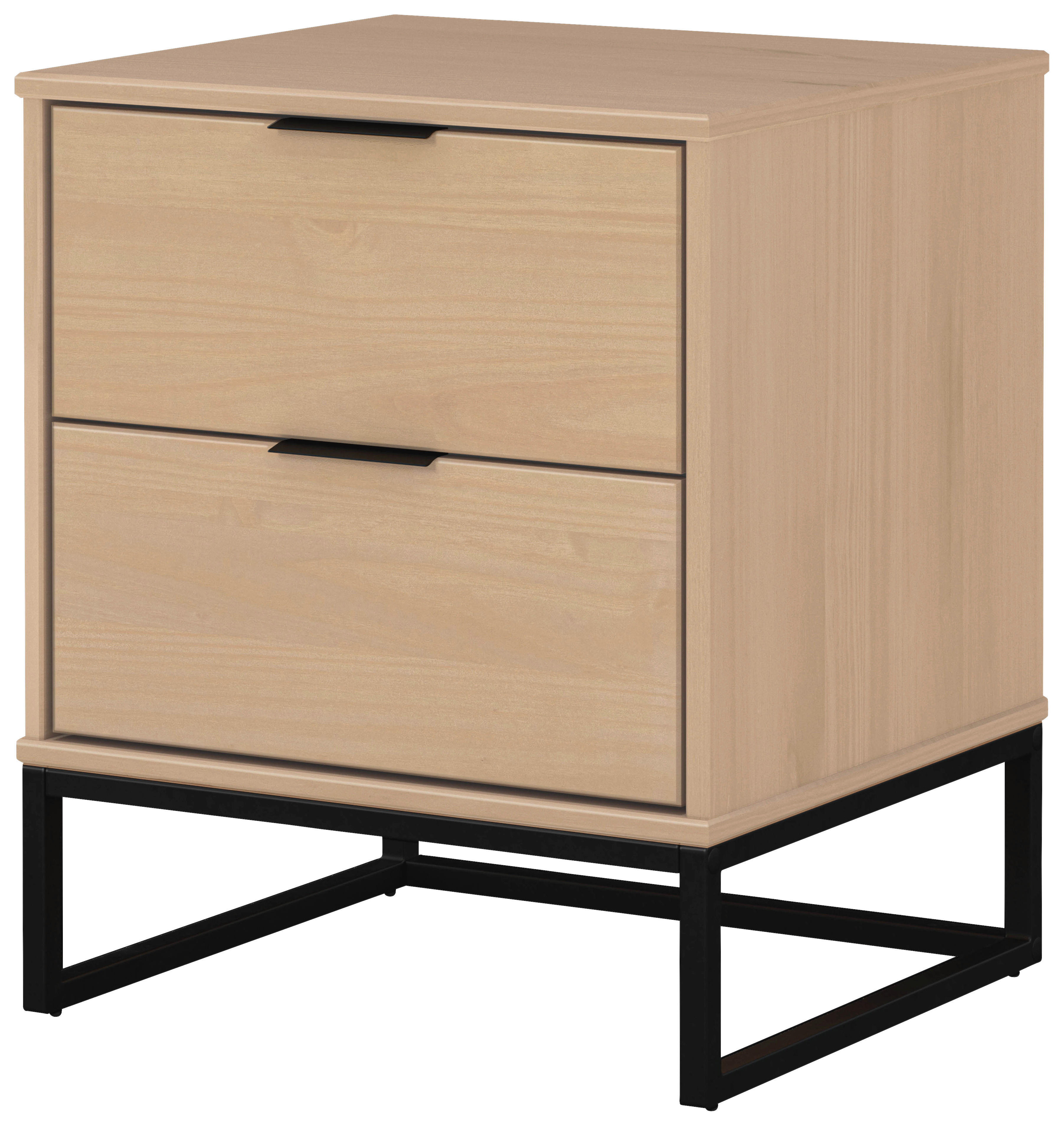 Kommode Luna 2S Oak B/H/L: ca. 45x58,6x50 cm Luna 2S - Oak (50,00/45,00/58,60cm) - Inter Link