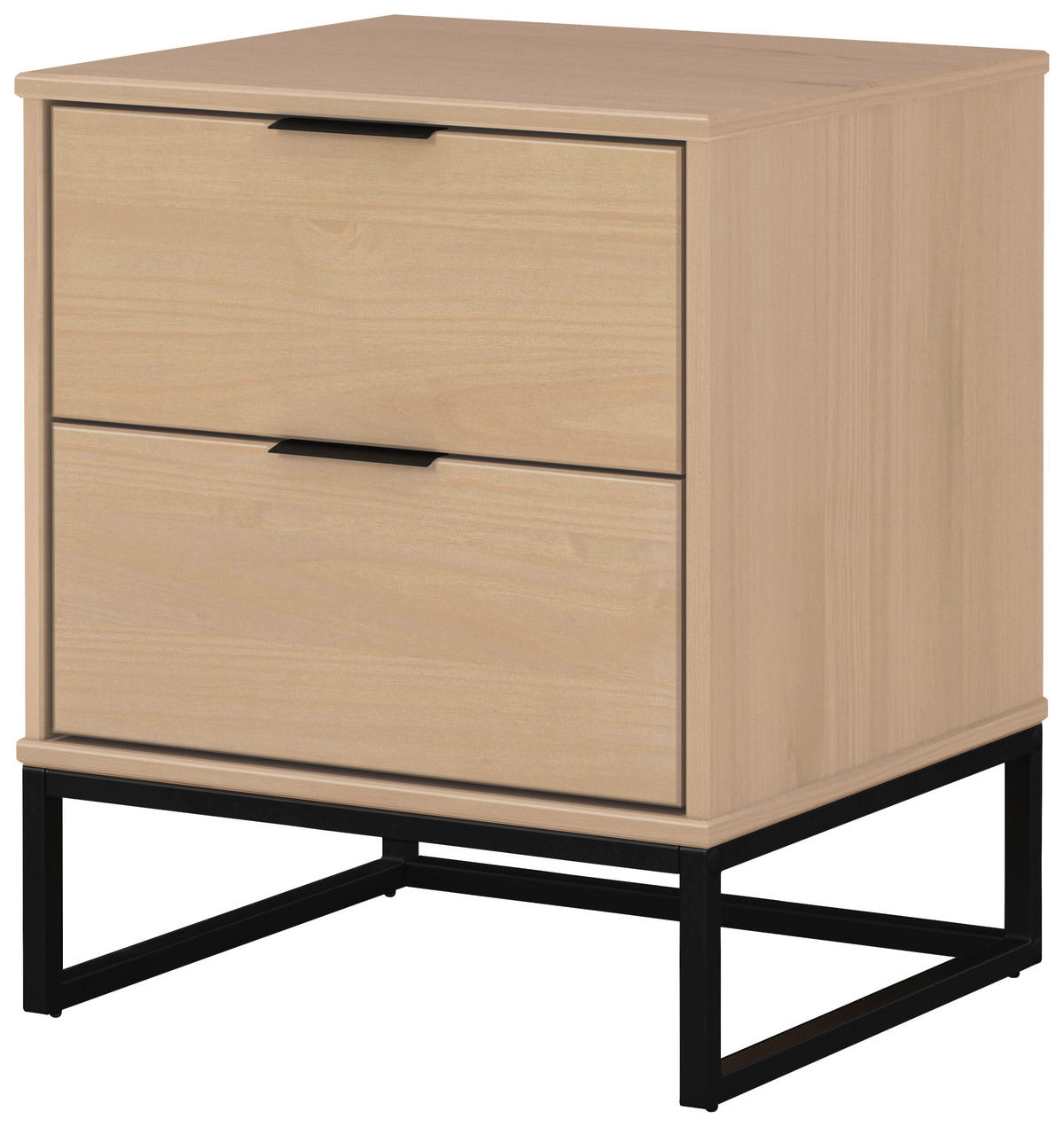 Kommode Luna 2S Oak B/H/L: ca. 45x58,6x50 cm Luna 2S - Oak (50,00/45,00/58,60cm) - Inter Link