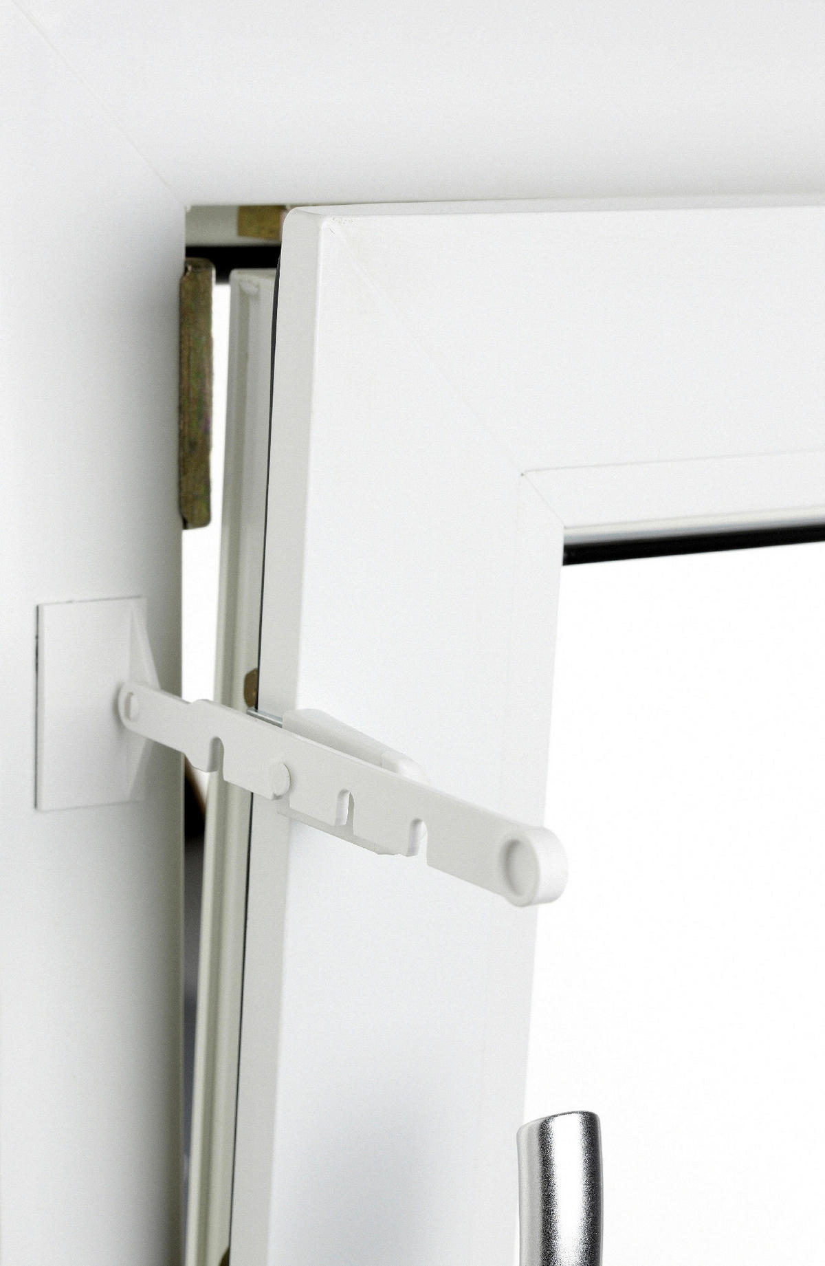 LICHTBLICK Kipp-Regler weiß 1 Packstücke Kipp-Regler_Fensterstopper - weiß - LICHTBLICK