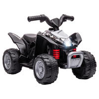 AIYAPLAY Kinderauto schwarz B/H/L: ca. 38,5x65,5x43,5 cm Kinderquad - schwarz (43,50/38,50/65,50cm) - AIYAPLAY