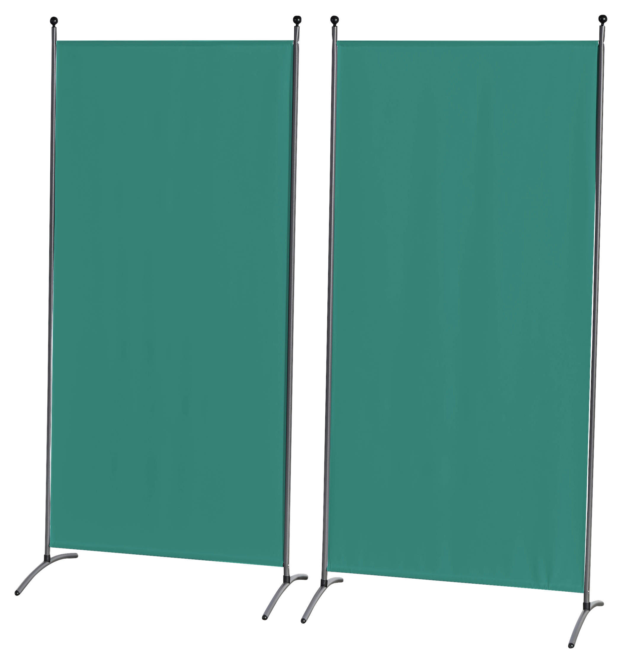 Grasekamp Doppelpack Stellwand grün Polyester-Mischgewebe B/H: ca. 85x180 cm