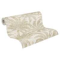 A.S.Creation Vliestapete beige silber gold B/H/D: ca. 53x1005x9,2 cm Vliestapete - beige/gold (9,20/1005,00cm) - A.S.Creation