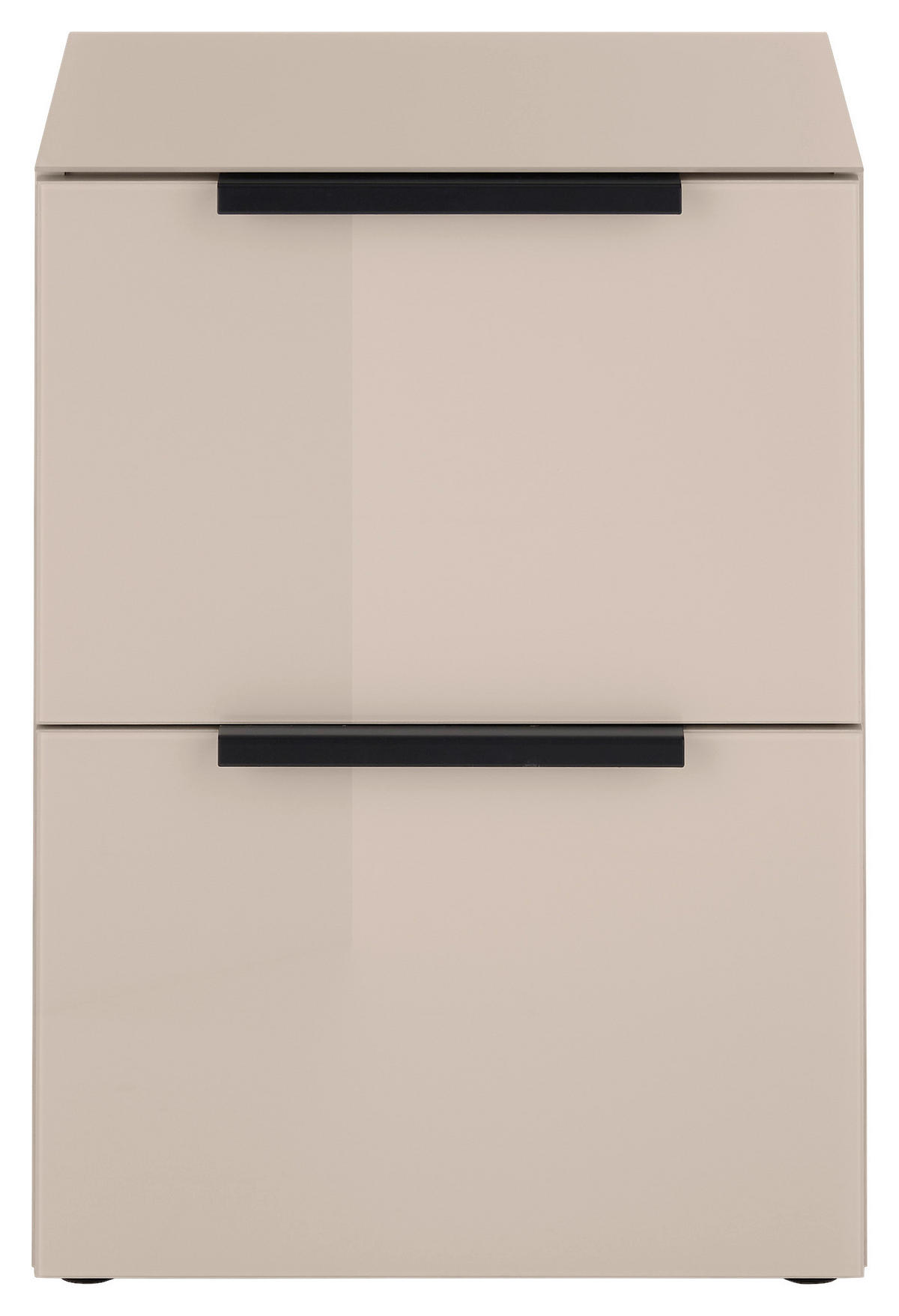 Nachtkonsole Sarino Kaschmir B/H/T: ca. 45x61x40 cm Sarino - Kaschmir/schwarz (45,00/61,00/40,00cm)