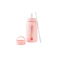 Isolierflasche rosa Kunststoff Isolierflasche_3erSet - rosa