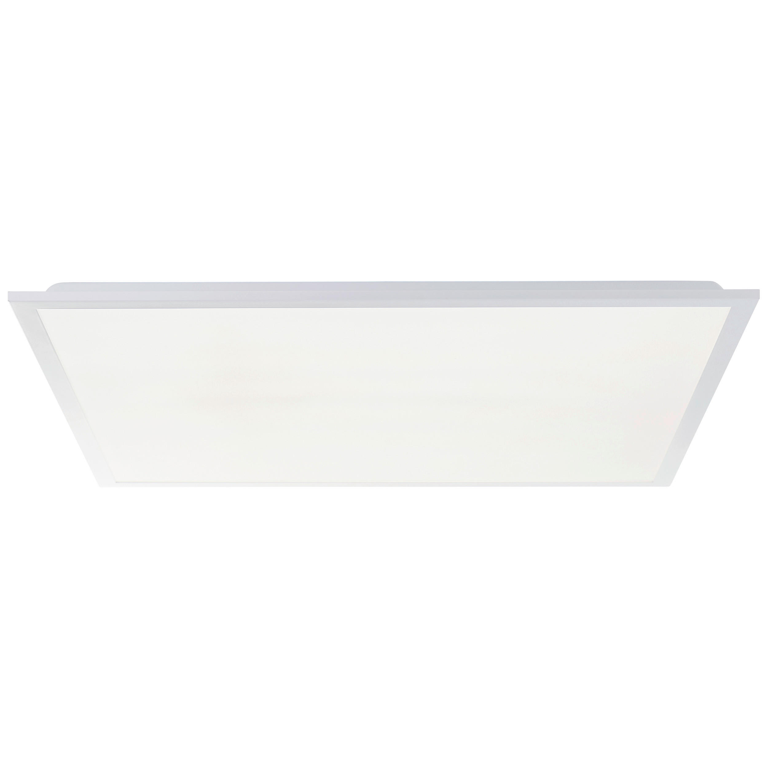 Brilliant LED-Deckenleuchte weiß Metall Kunststoff B/H/L: ca. 63x7,5x63 cm Briston - weiß (63,00/63,00/7,50cm) - Brilliant