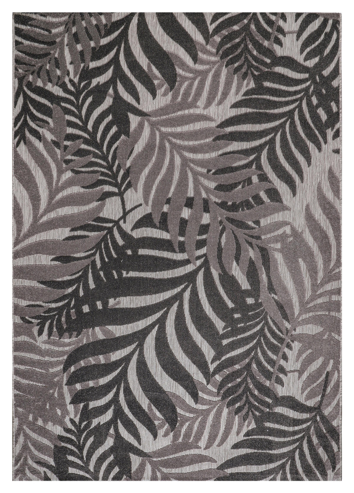 Sanat Outdoorteppich FLORAL grau B/L: ca. 200x290 cm FLORAL - grau (200,00/290,00cm) - Sanat