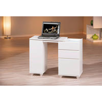 Schreibtisch Laptop Office weiß B/H/T: ca. 66x72x37 cm Laptop Office - weiß (66,00/72,00/37,00cm) - Inter Link
