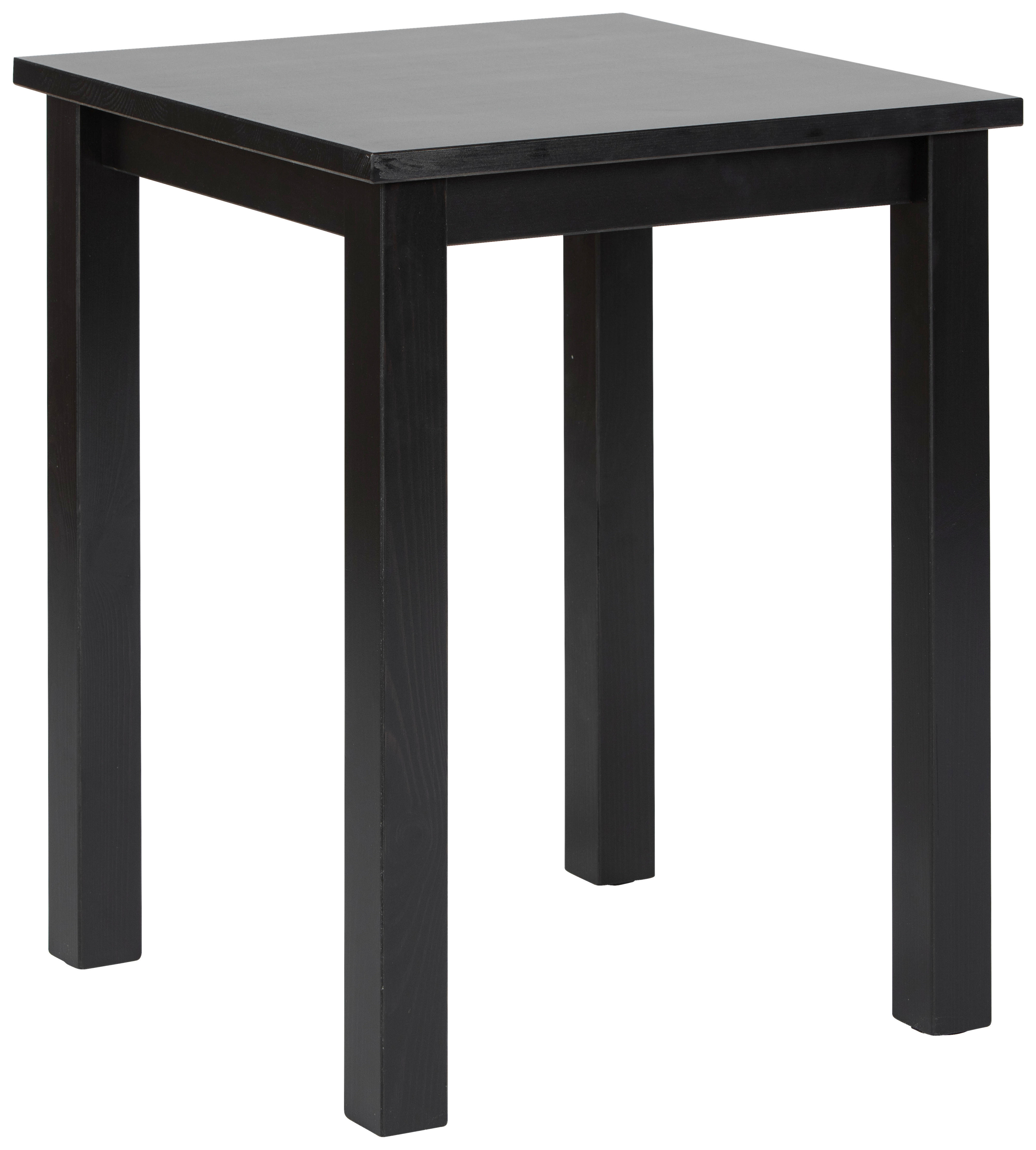 Beistelltisch Hiltwin schwarz B/H/T: ca. 45x55x45 cm Hiltwin - schwarz (45,00/55,00/45,00cm) - Inter Link