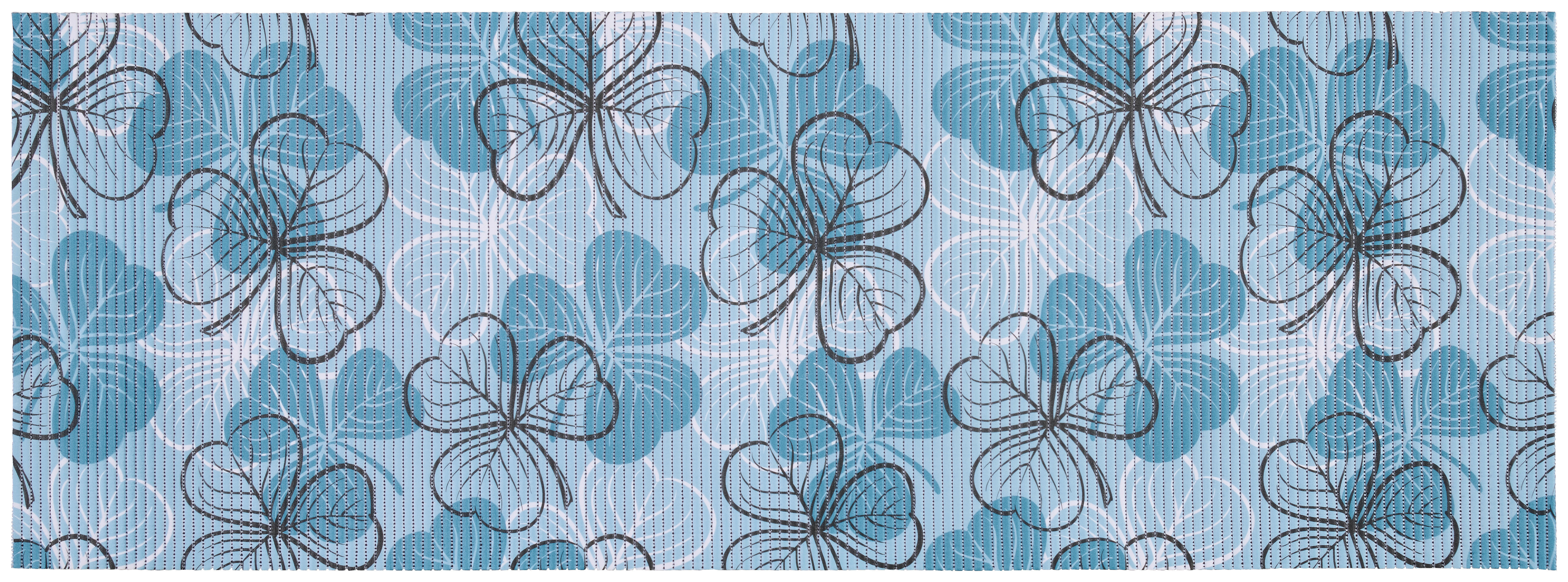 Weichschaummatte blau B/L: ca. 65x180 cm Weichschaummatte 65x180 Blume blau - blau (65,00/180,00cm)