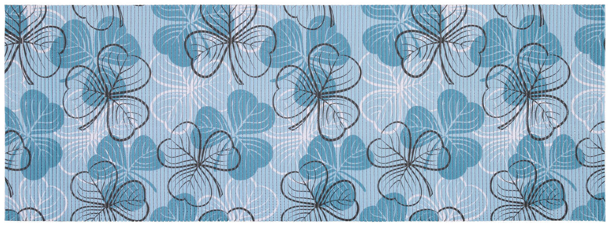 Weichschaummatte blau B/L: ca. 65x180 cm Weichschaummatte 65x180 Blume blau - blau (65,00/180,00cm)
