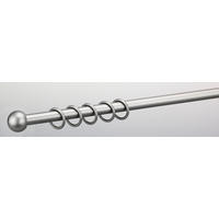 Stilgarnituren Kugel Chrom Edelstahl D: ca. 1,6 cm ausziehbar von ca. 130 bis 240 cm 1.0 Läufe Kugel - Chrom (1,60cm) - ACUS design collection