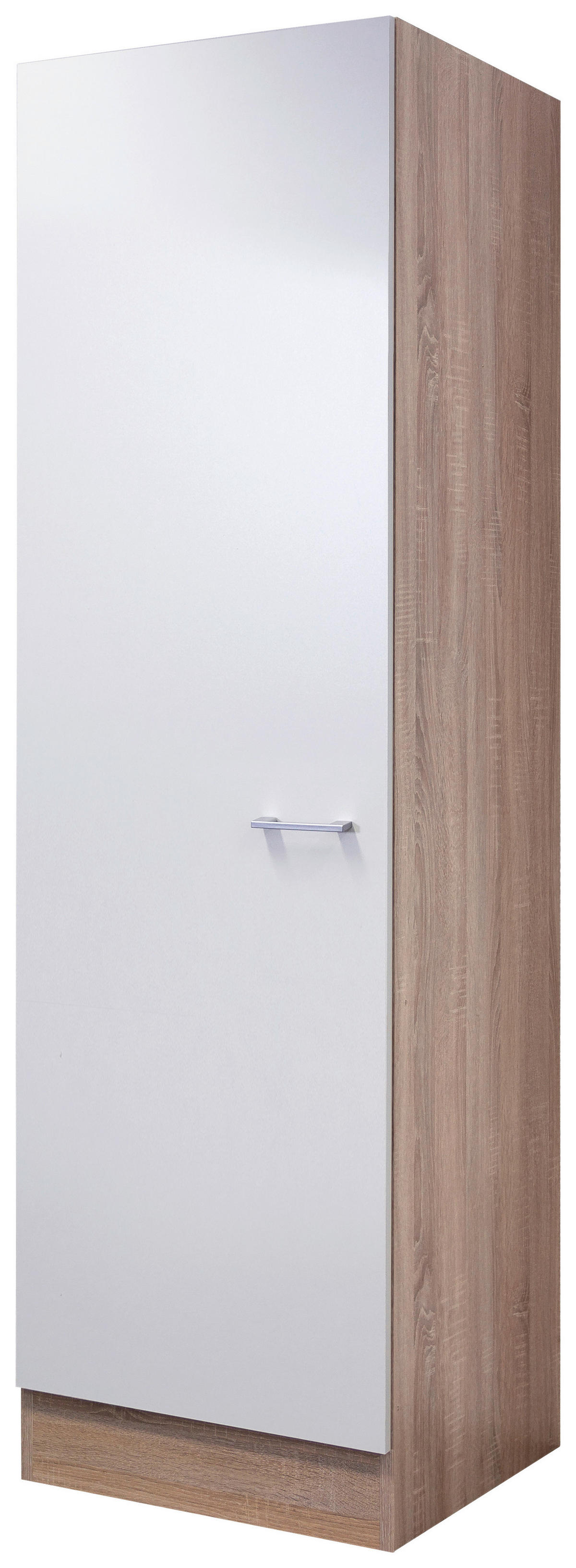 Seitenschrank Samoa weiß Eiche Nachbildung B/H/T: ca. 50x200x57 cm Samoa - Eiche/weiß (50,00/200,00/57,00cm) - Flex-Well