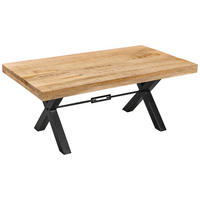 Couchtisch Dehli braun B/H/T: ca. 110x46x60 cm Dehli - braun/schwarz (110,00/46,00/60,00cm)