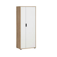 Aktenschrank Emmik weiß matt Eiche Eiche weiß Nachbildung B/H/T: ca. 65,1x163,6x41 cm Emmik - Eiche/weiß (65,10/163,60/41,00cm) - Möbelpartner