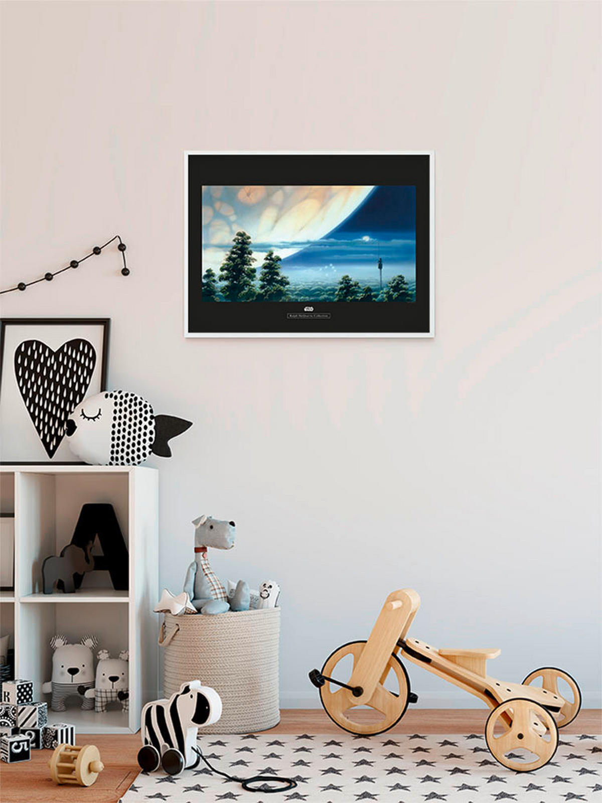 Komar Poster Star Wars Classic RMQ Yavin Lookout Star Wars B/L: ca. 50x40 cm Star Wars Classic RMQ Yavin Lookout - (50,00/40,00cm) - Komar