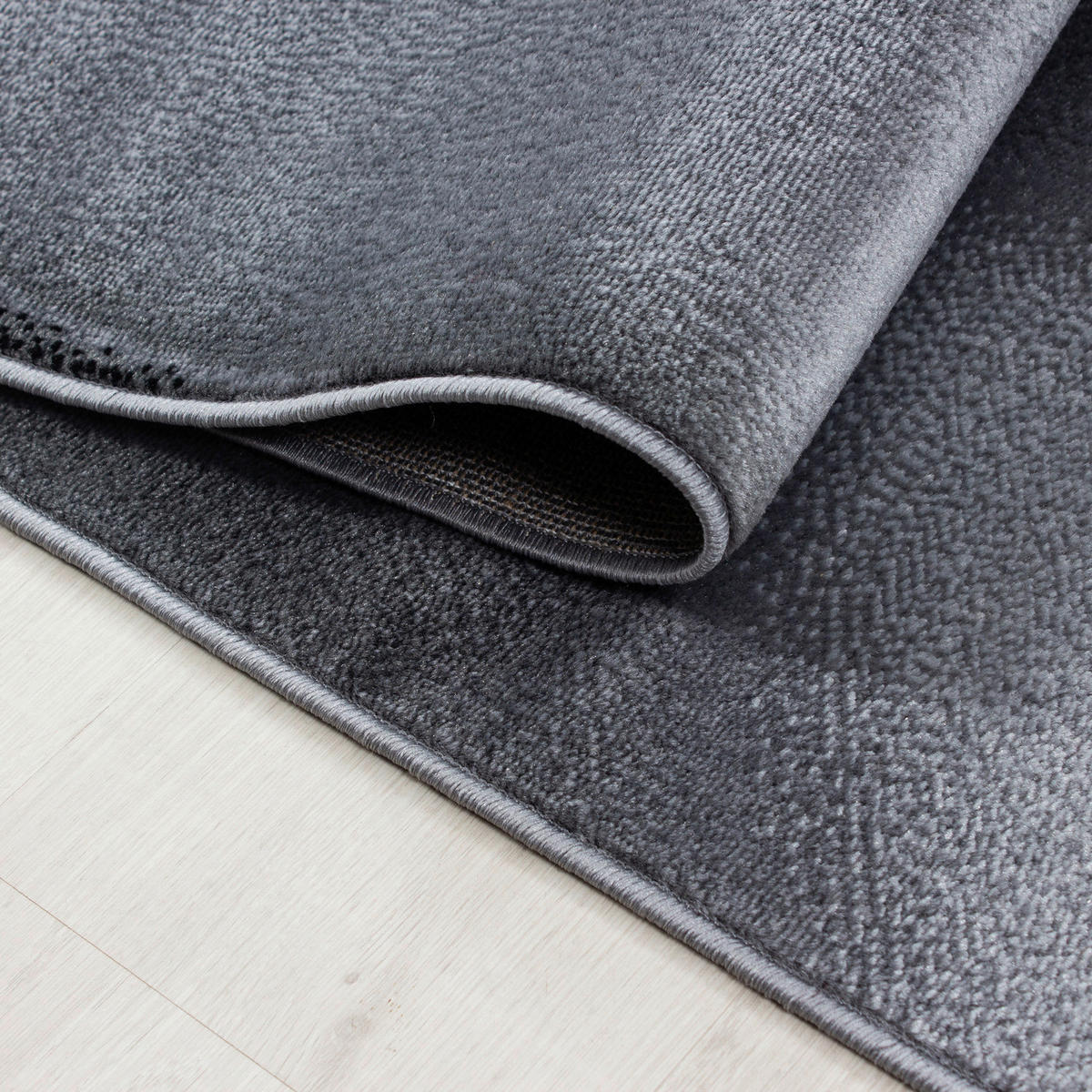 Ayyildiz Teppich PLUS schwarz B/L: ca. 140x200 cm PLUS - schwarz (140,00/200,00cm) - Ayyildiz