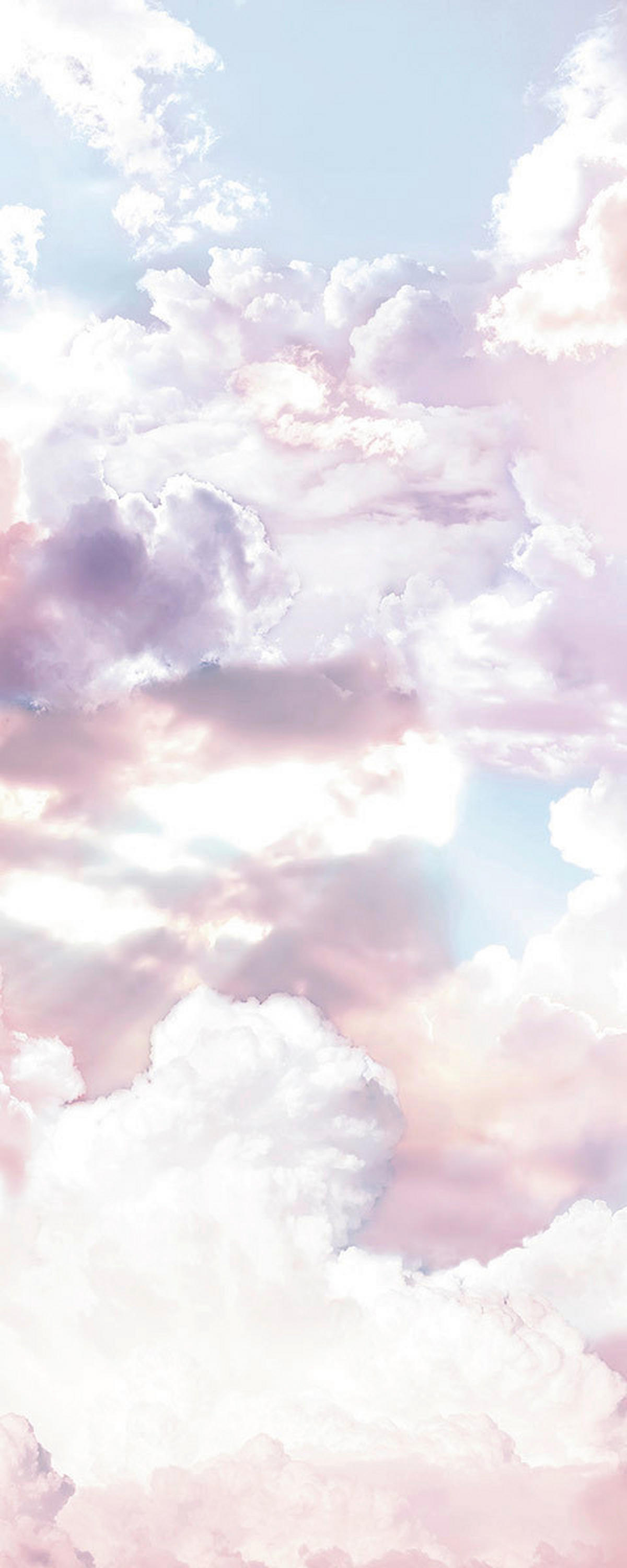 Komar Fototapete Clouds Panel B/L: ca. 100x250 cm Clouds Panel - (100,00/250,00cm) - Komar