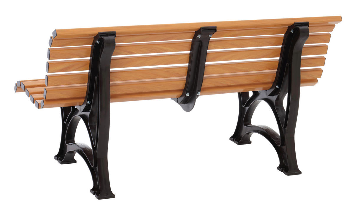 Blome-Tillmann Gartenbank Helgoland braun Kunststoff B/H/L: ca. 150x80x64 cm Helgoland - braun (64,00/150,00/80,00cm) - Blome-Tillmann