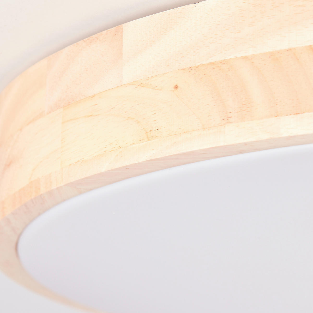 Brilliant Deckenleuchte Slimline G97068/75 natur weiß Holz Kunststoff  Metall H/D: ca. 8,5x49 cm ▷ online bei POCO kaufen