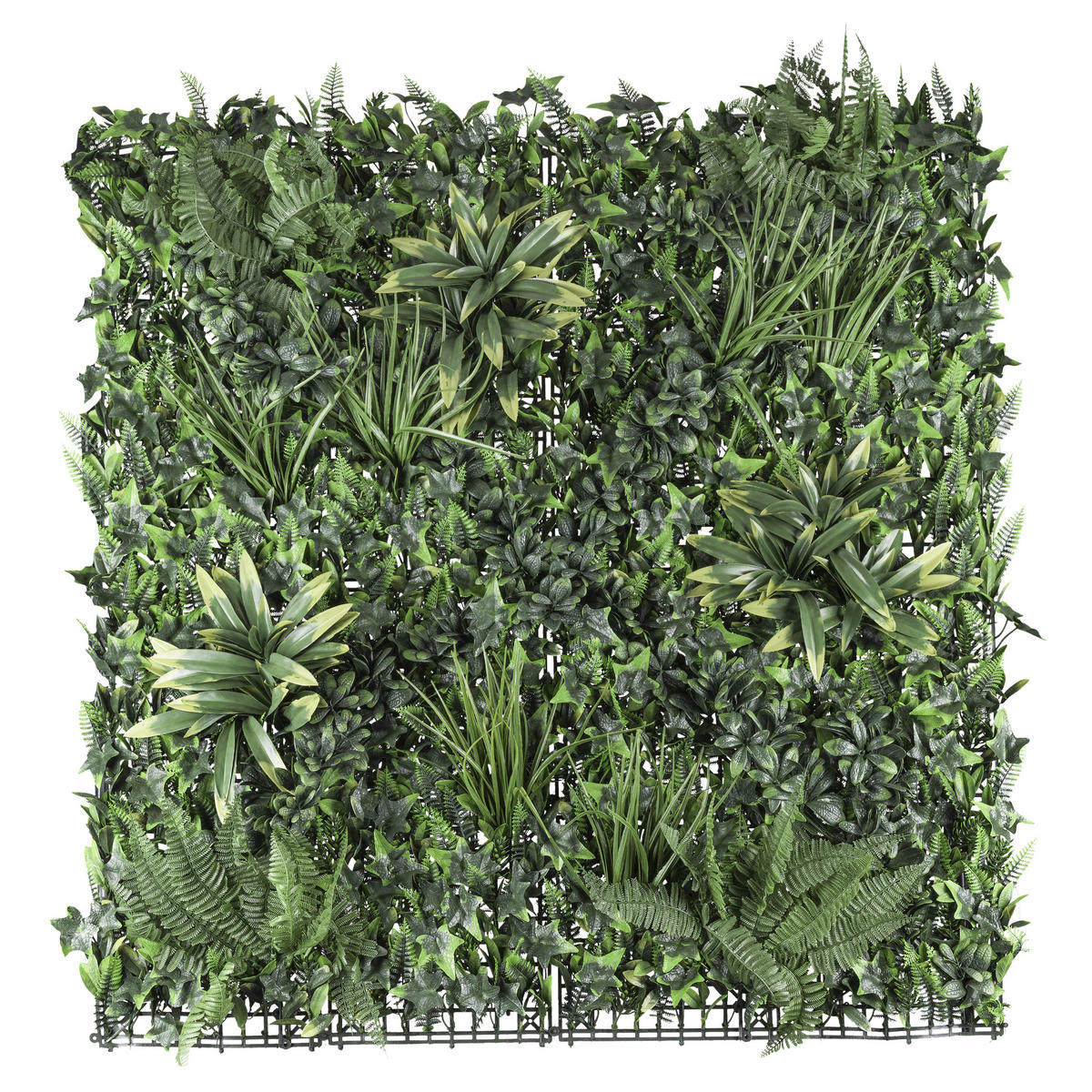 Kunstpflanze Premium Kunststoff-Blättermatte grün Kunststoff B/H/L: ca. 37x100x30 cm Premium Kunststoff-Blättermatte - grün (30,00/37,00/100,00cm)