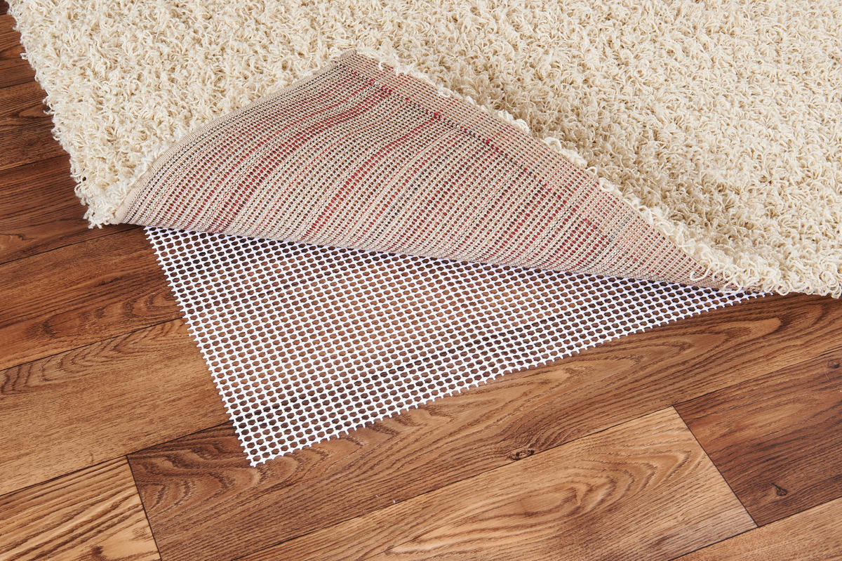 Teppichgleitschutz weiß B/L: ca. 110x160 cm Teppichgleitschutz V508 110x160cm - weiß (110,00/160,00cm)
