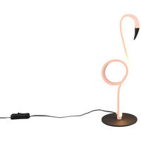 Reality Leuchten LED-Tischleuchte pink Metall B/L: ca. 35x14,5 cm LED-Tischleuchte_Ingo - pink (35,00/14,50cm) - Reality Leuchten