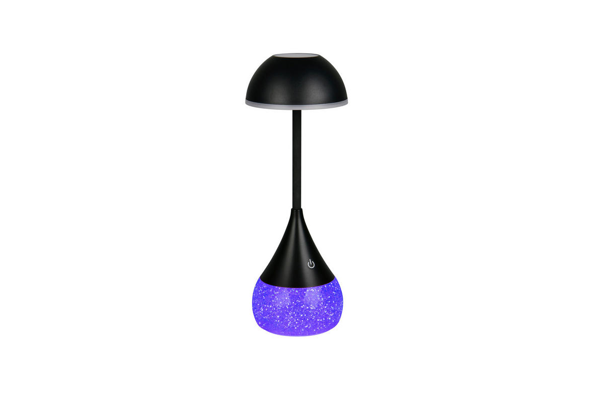 Reality Leuchten LED-Tischleuchte schwarz Kunststoff B/L: ca. 11x28,3 cm LED-Tischleuchte_Tembo - schwarz (11,00/28,30cm) - Reality Leuchten