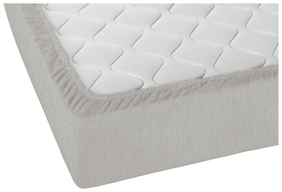 Spannbetttuch Flanell Spannbetttuch_Flanell 90-100x200 - grau (100,00/200,00cm)