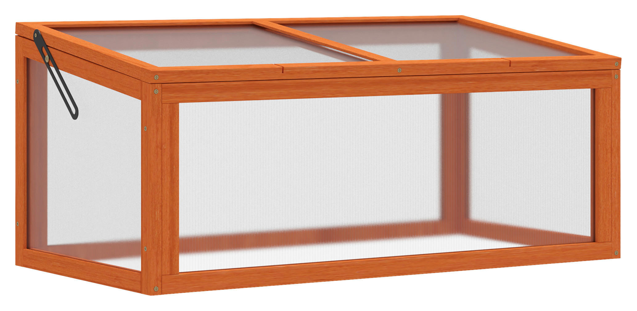 Outsunny Frühbeet B/H/L: ca. 46x40x90 cm Frühbeet - orange (90,00/46,00/40,00cm) - Outsunny