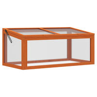 Outsunny Frühbeet B/H/L: ca. 46x40x90 cm Frühbeet - orange (90,00/46,00/40,00cm) - Outsunny