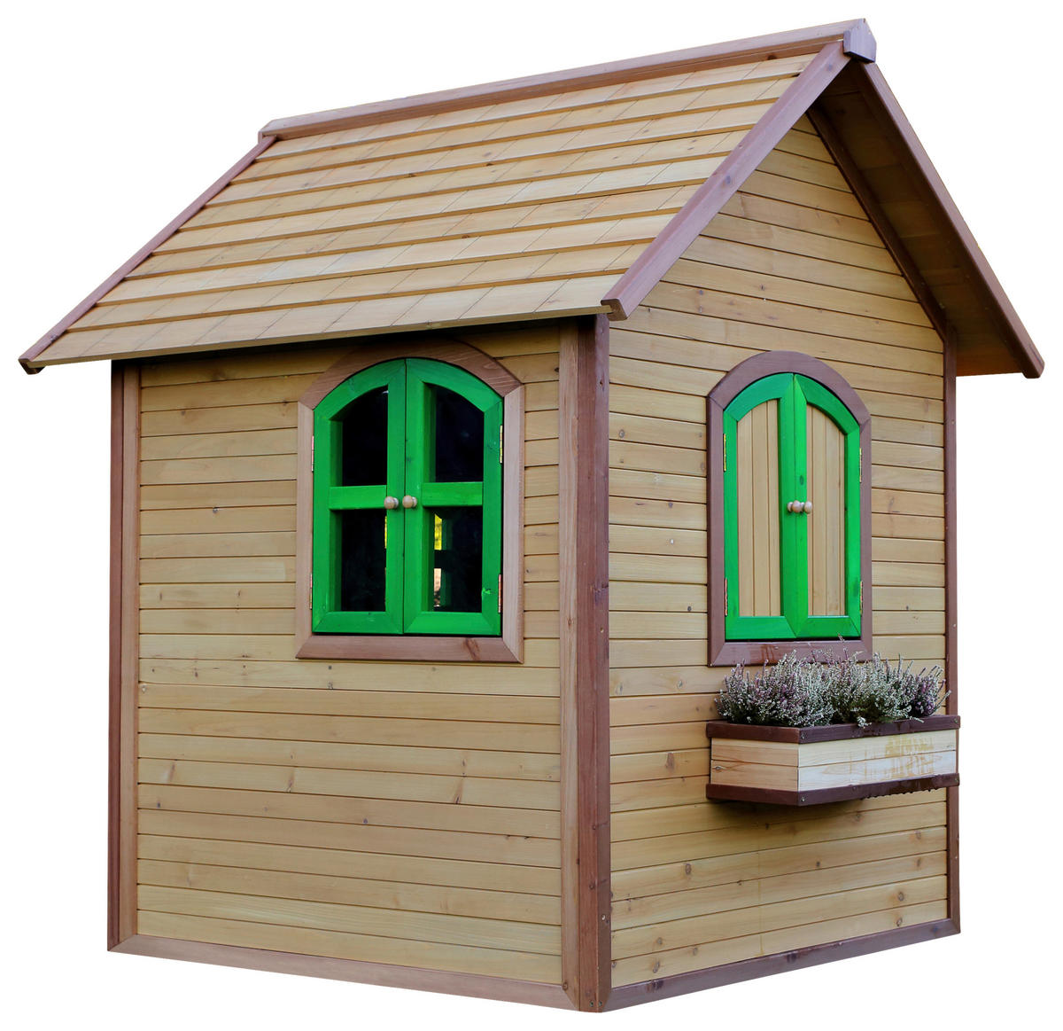 AXI Spielhaus Julia natur B/H/T: ca. 137x175x151 cm Julia - natur/grün (137,00/175,00/151,00cm) - AXI