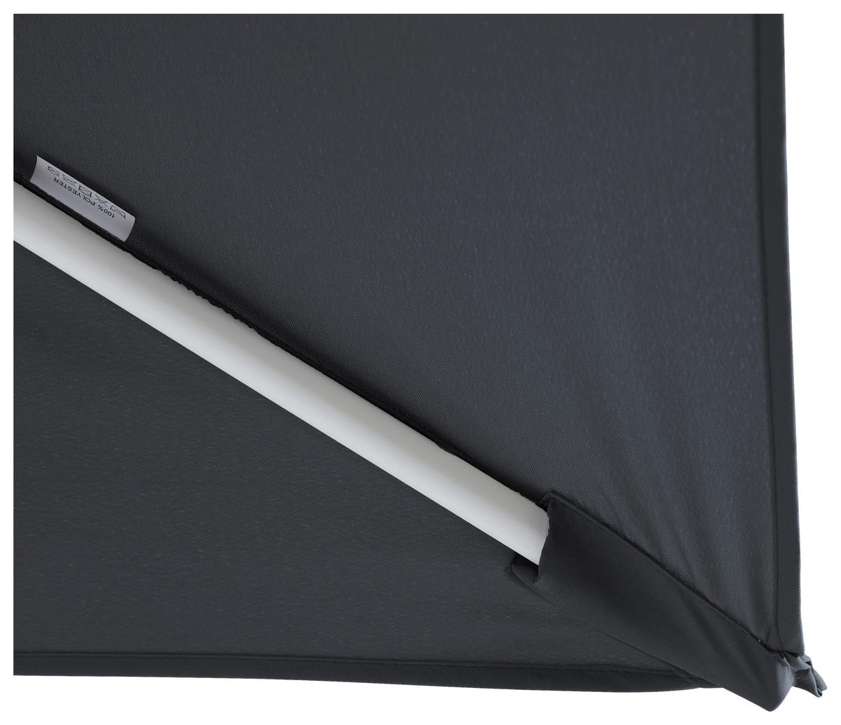 AXI Outdoor Living Ampelschirm Marisol grau Metall B/H/L: ca. 300x235x300 cm Marisol - weiß/grau (300,00/300,00/235,00cm) - AXI Outdoor Living