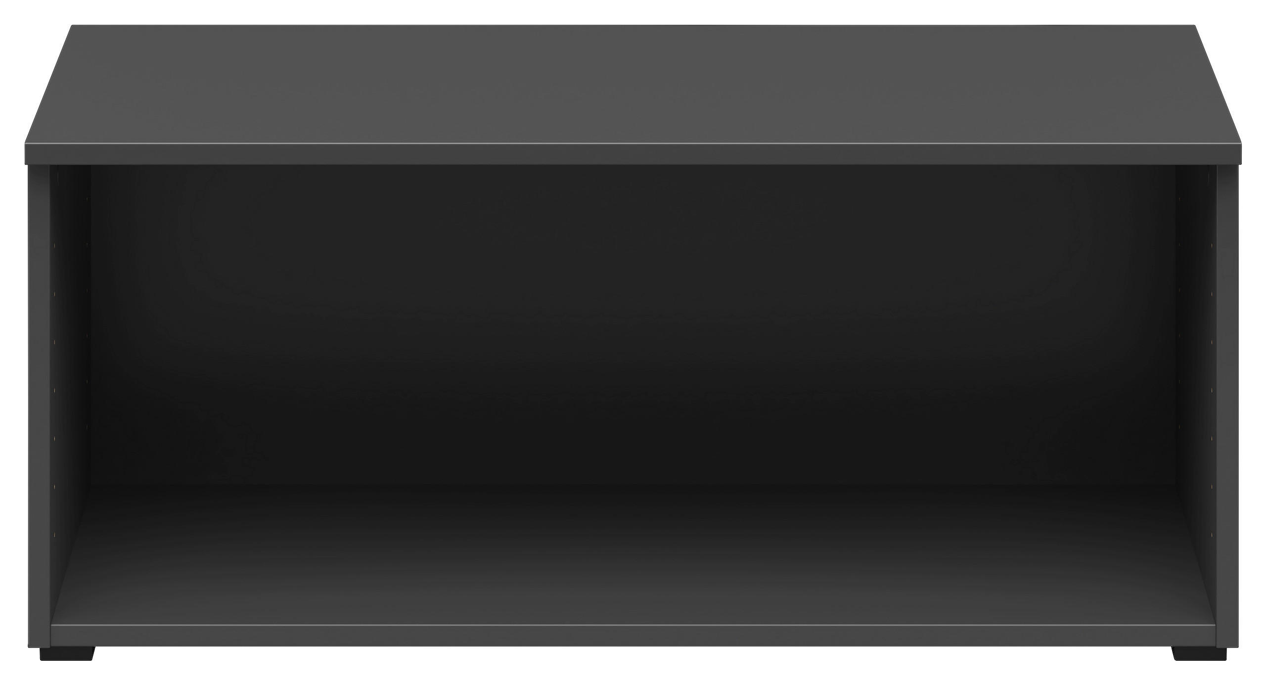 Aufsatz Multi-Stauraum Typ 21 anthrazit B/H/T: ca. 80x35x40 cm Multi-Stauraum Typ 21 - anthrazit (80,00/35,00/40,00cm)