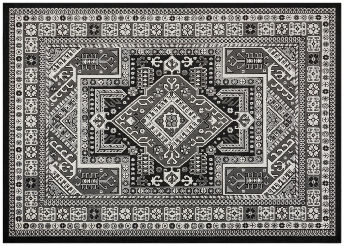 Merinos Teppich Mosso grau B/L: ca. 200x280 cm Mosso - grau (200,00/280,00cm) - Merinos
