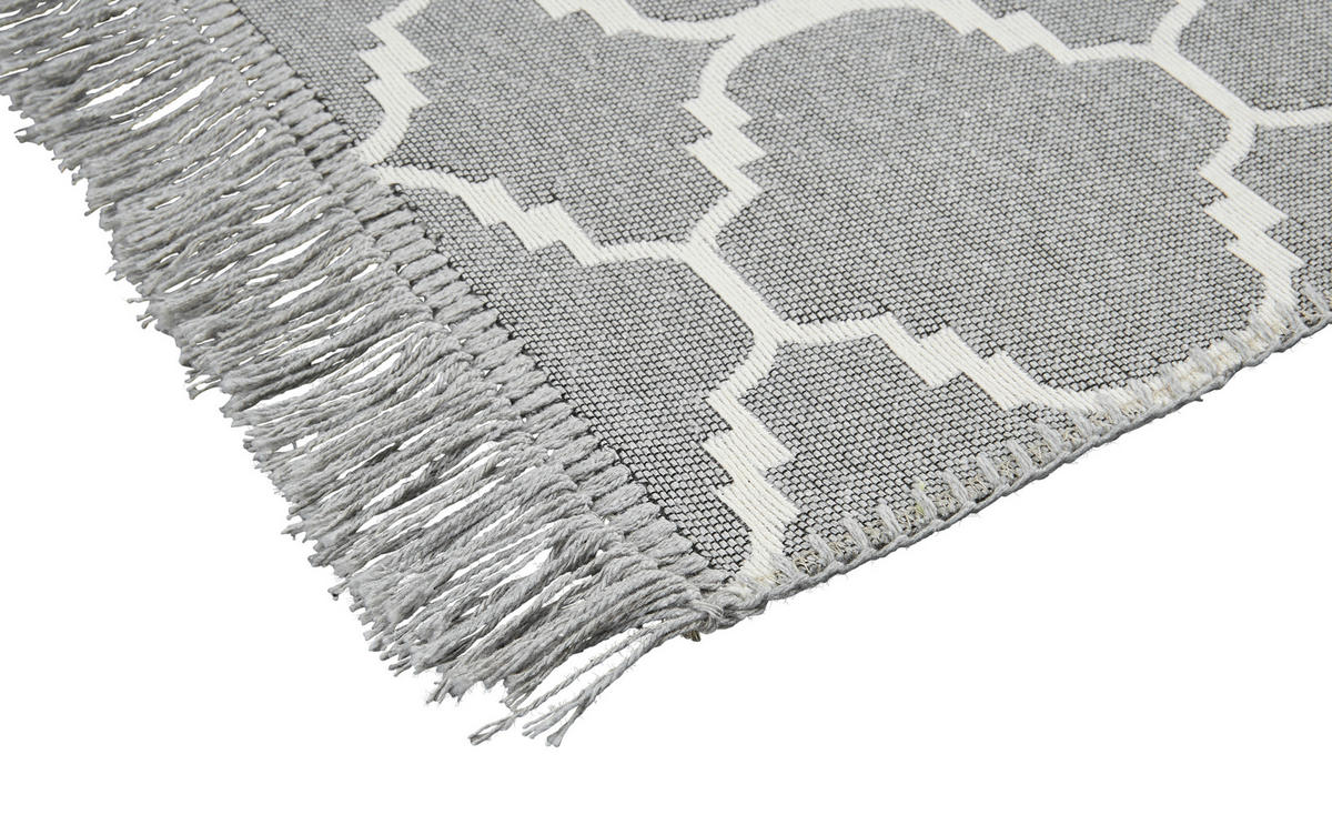 Teppich Boho Kilim schwarz B/L: ca. 60x90 cm Boho Kilim - schwarz (60,00/90,00cm)