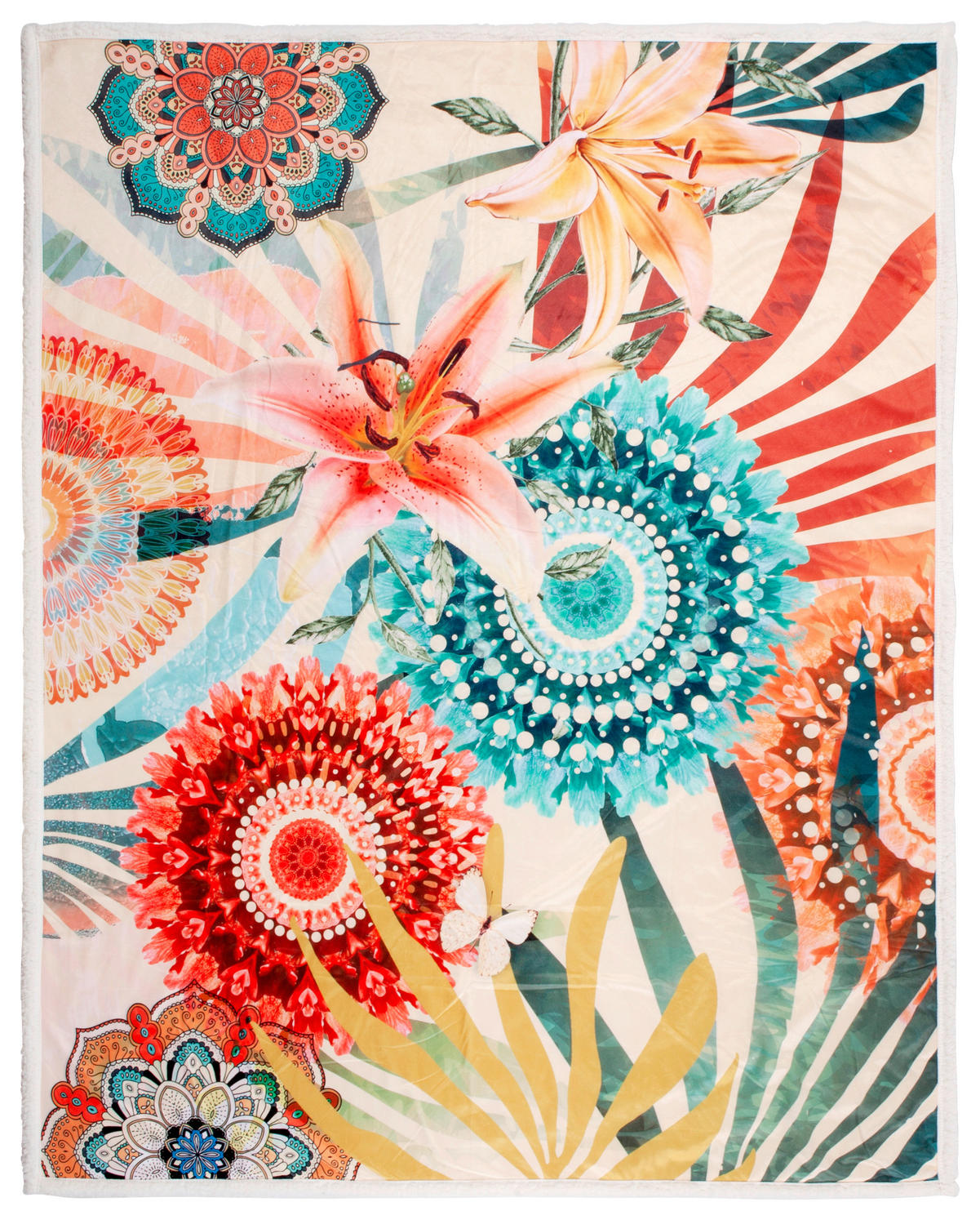 Wohndecke Mateo Polysamt Mateo - Multi (130,00/160,00cm) - HIP