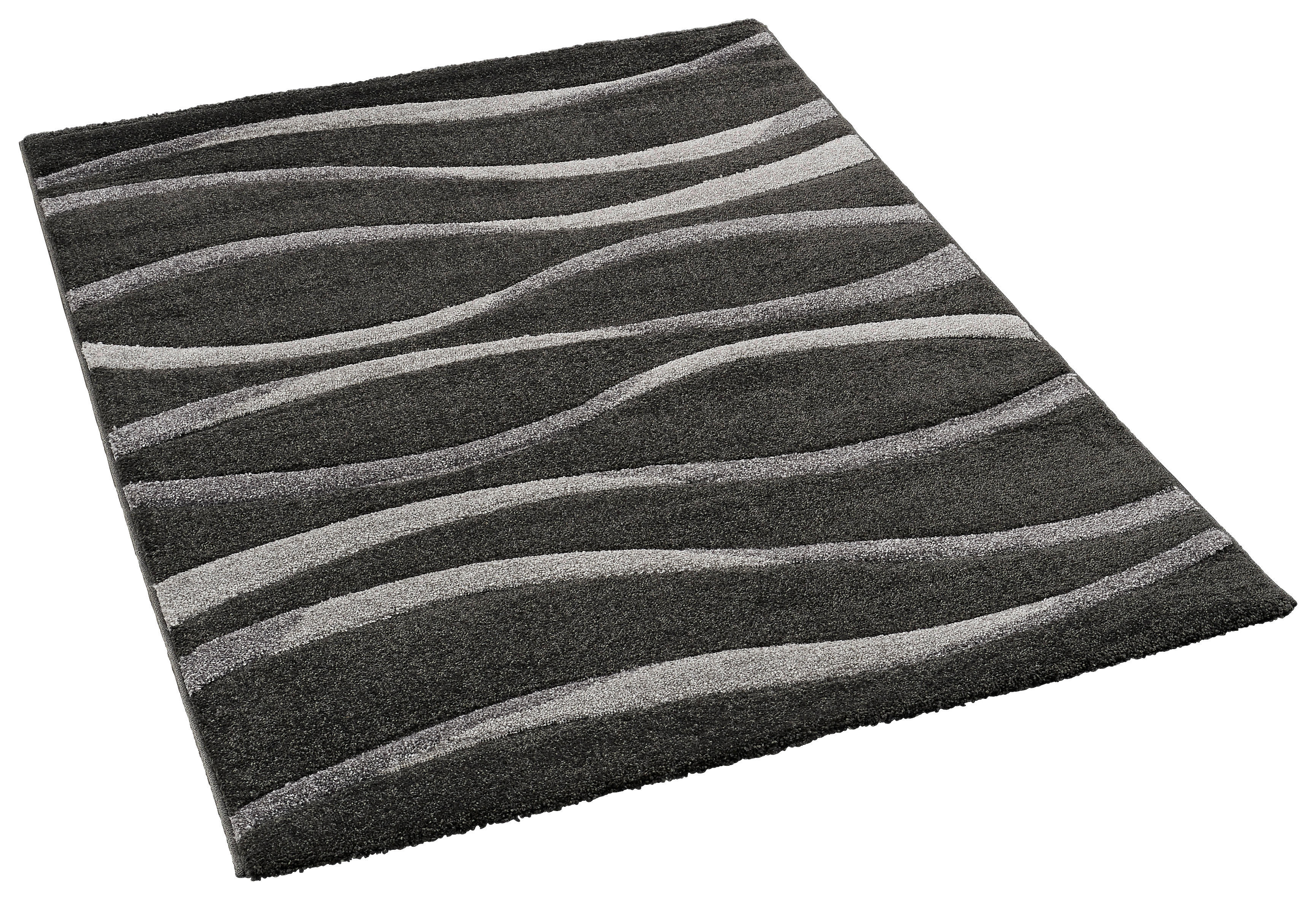 Teppich Malta anthrazit B/L: ca. 80x150 cm Malta - anthrazit (80,00/150,00cm)