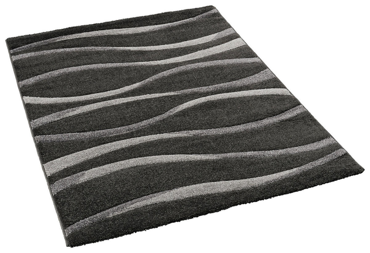 Teppich Malta anthrazit B/L: ca. 80x150 cm Malta - anthrazit (80,00/150,00cm)