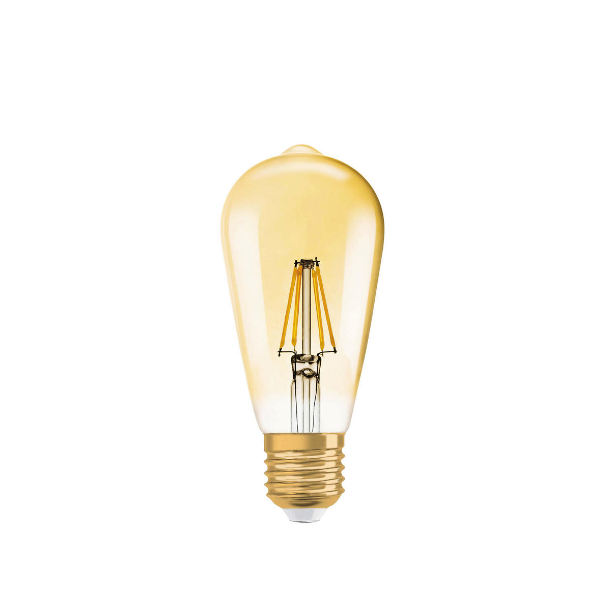 Leuchtmittel AC32351 E27 LED-Edisonlampe_E27 - gold (6,40cm)