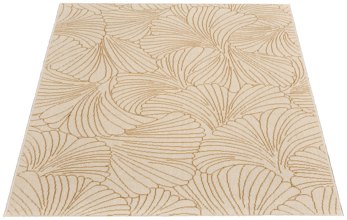 Webteppich Luxus beige B/L: ca. 160x230 cm Luxus - beige/gold (160,00/230,00cm)