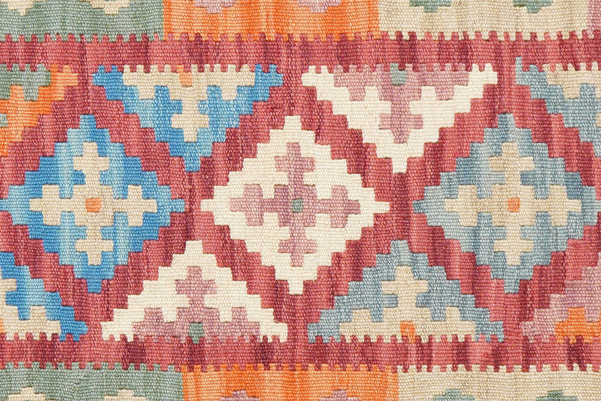 PersaTepp Teppich Kelim Gashgai bunt B/H/L: ca. 64x1x193 cm Kelim Gashgai - bunt (193,00/64,00/1,00cm) - PersaTepp