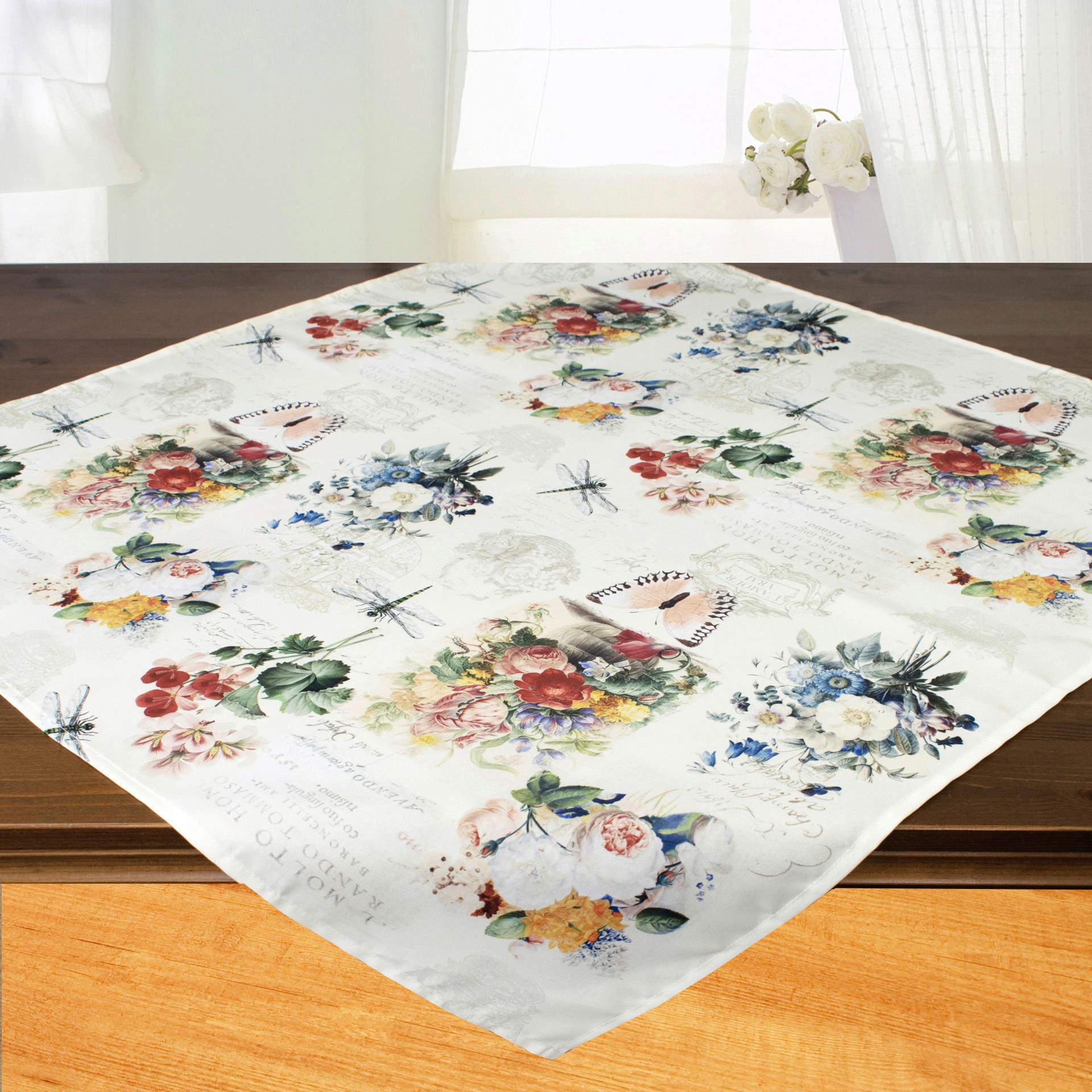 Mitteldecke Mitteldecke_Rose 85x85cm - Multi (85,00/85,00cm)