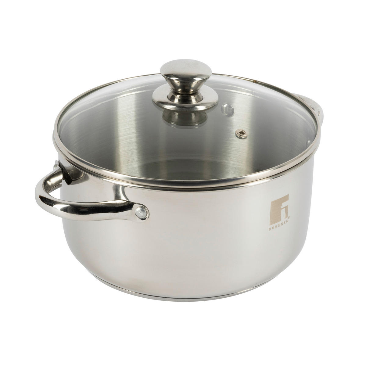 BERGNER Topfset Alea silber Edelstahl 6 tlg. Alea - silber - BERGNER