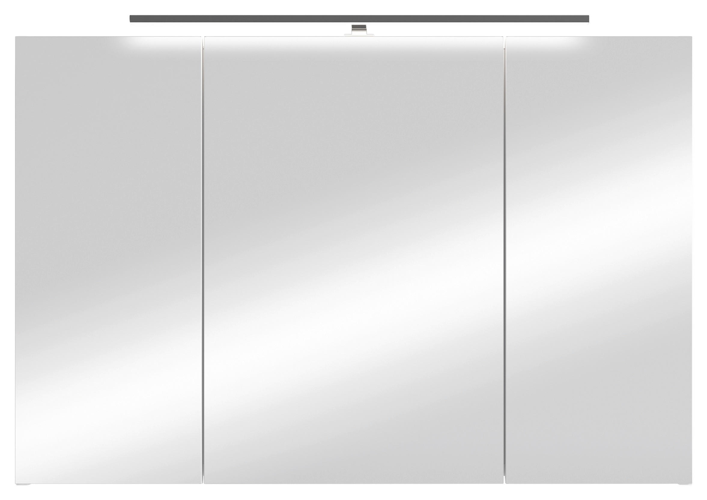 Spiegelschrank SPREE weiß B/H/T: ca. 90x60x20 cm SPREE - weiß (90,00/60,00/20,00cm) - byLIVING
