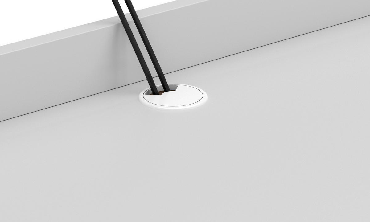 TV-Board Cup weiß weiß matt B/H/T: ca. 139x52,6x39 cm Cup - weiß (139,00/52,60/39,00cm) - WIPMEB