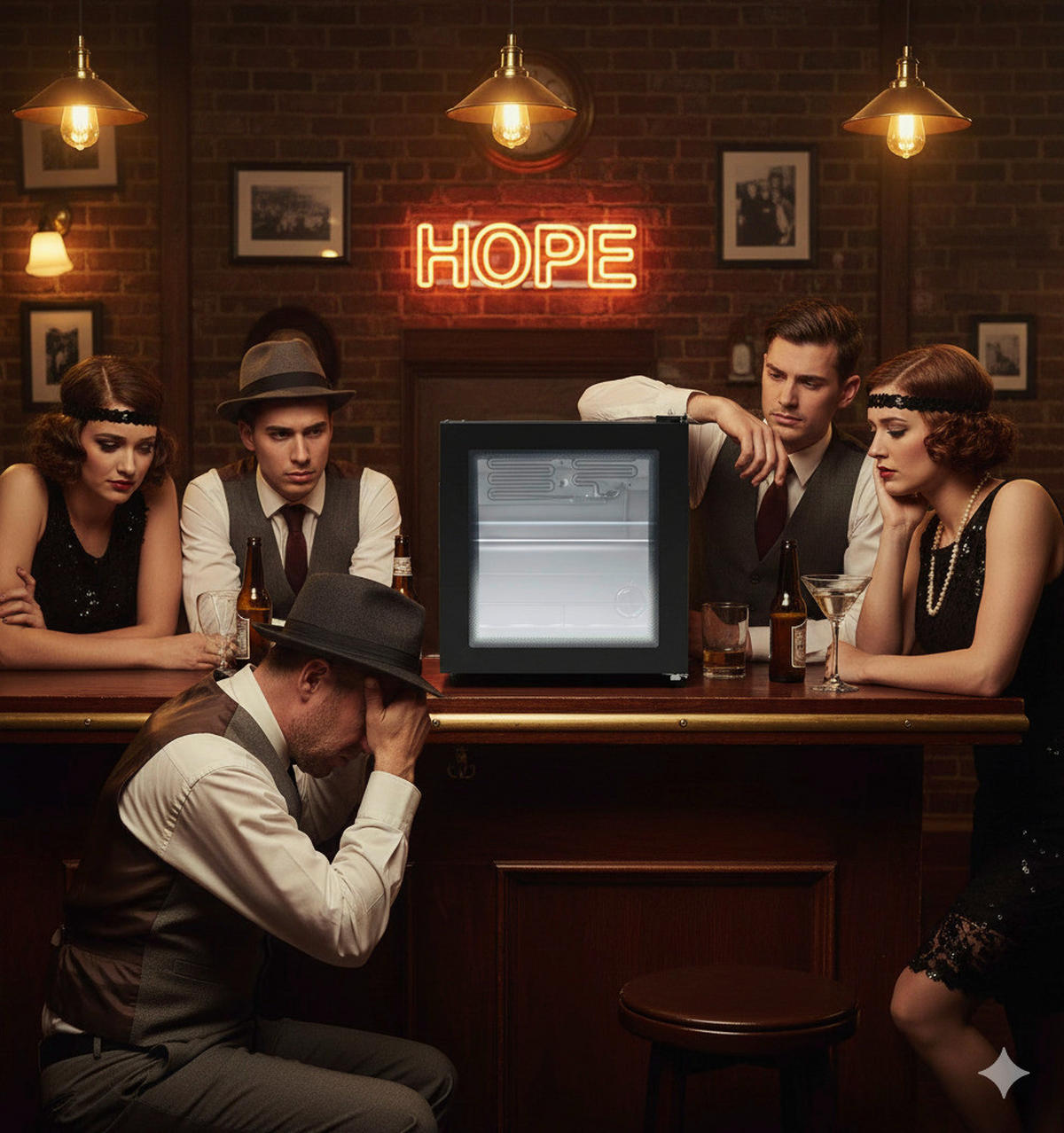 POCOline Glastür-Kühlschrank Glastürkühlschrank GTK53-44ES - POCOline