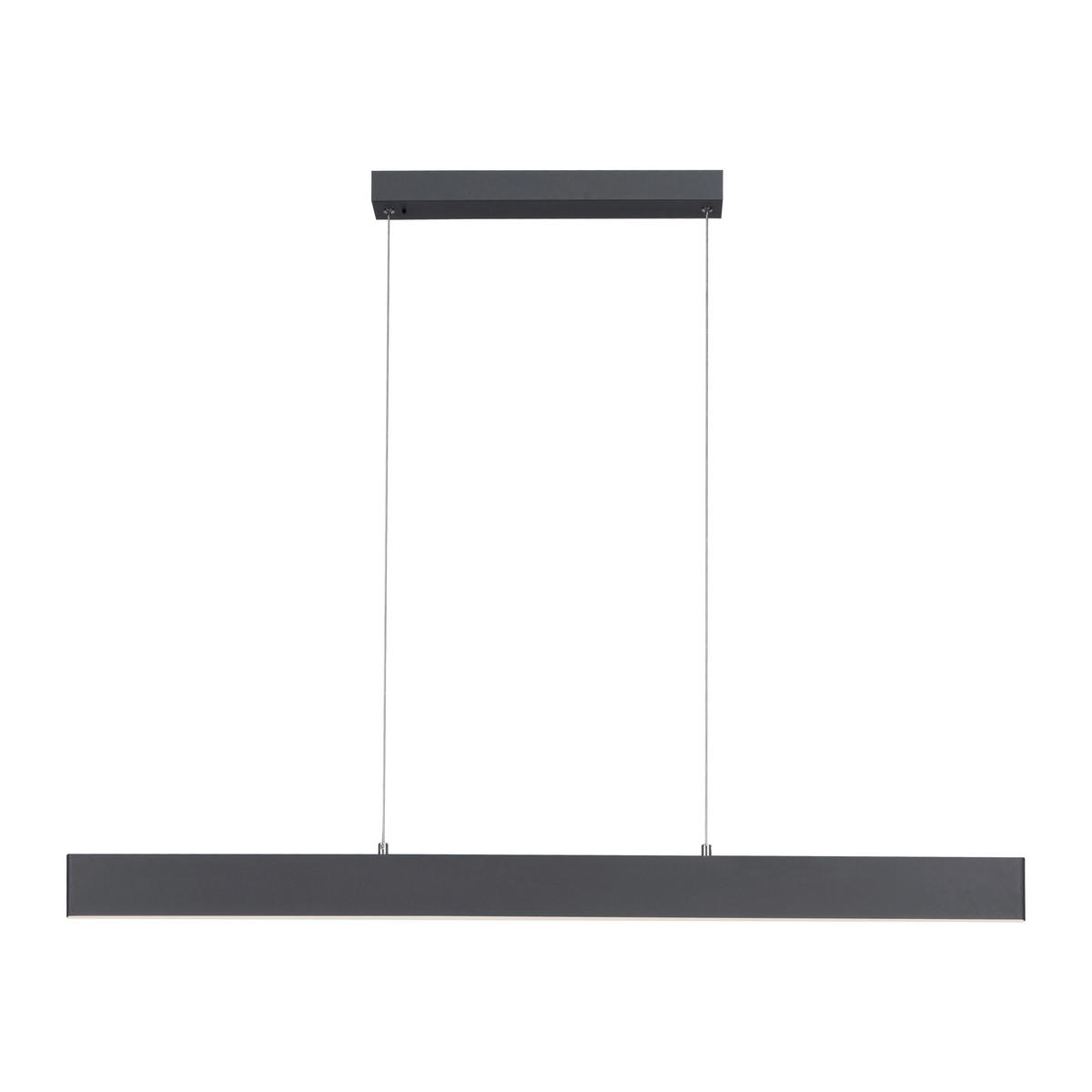 Paul Neuhaus LED-Pendelleuchte NILA 2548-13 anthrazit weiß Kunststoff Metall B/H/T: ca. 121x120x6 cm 2.0 Brennstellen NILA - weiß/anthrazit (121,00/120,00/6,00cm) - Paul Neuhaus