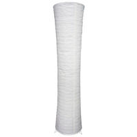 POCOline Stehleuchte weiß Metall H/D: ca. 110x25 cm E14 2 Brennstellen Curvy - weiß (25,00/110,00cm) - POCOline