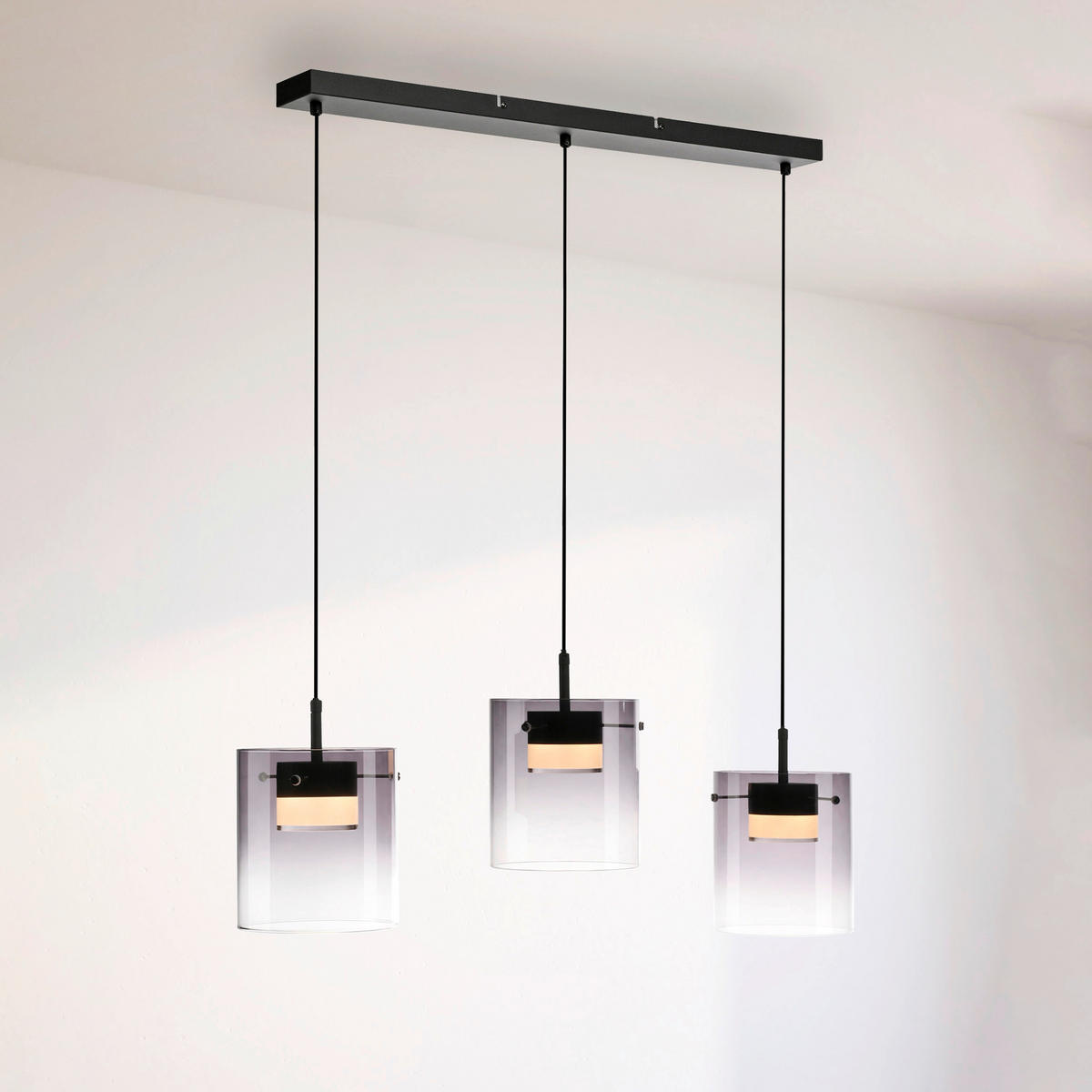 Just Light Pendelleuchte schwarz Pendelleuchte_Elio schwarz - schwarz - Just Light